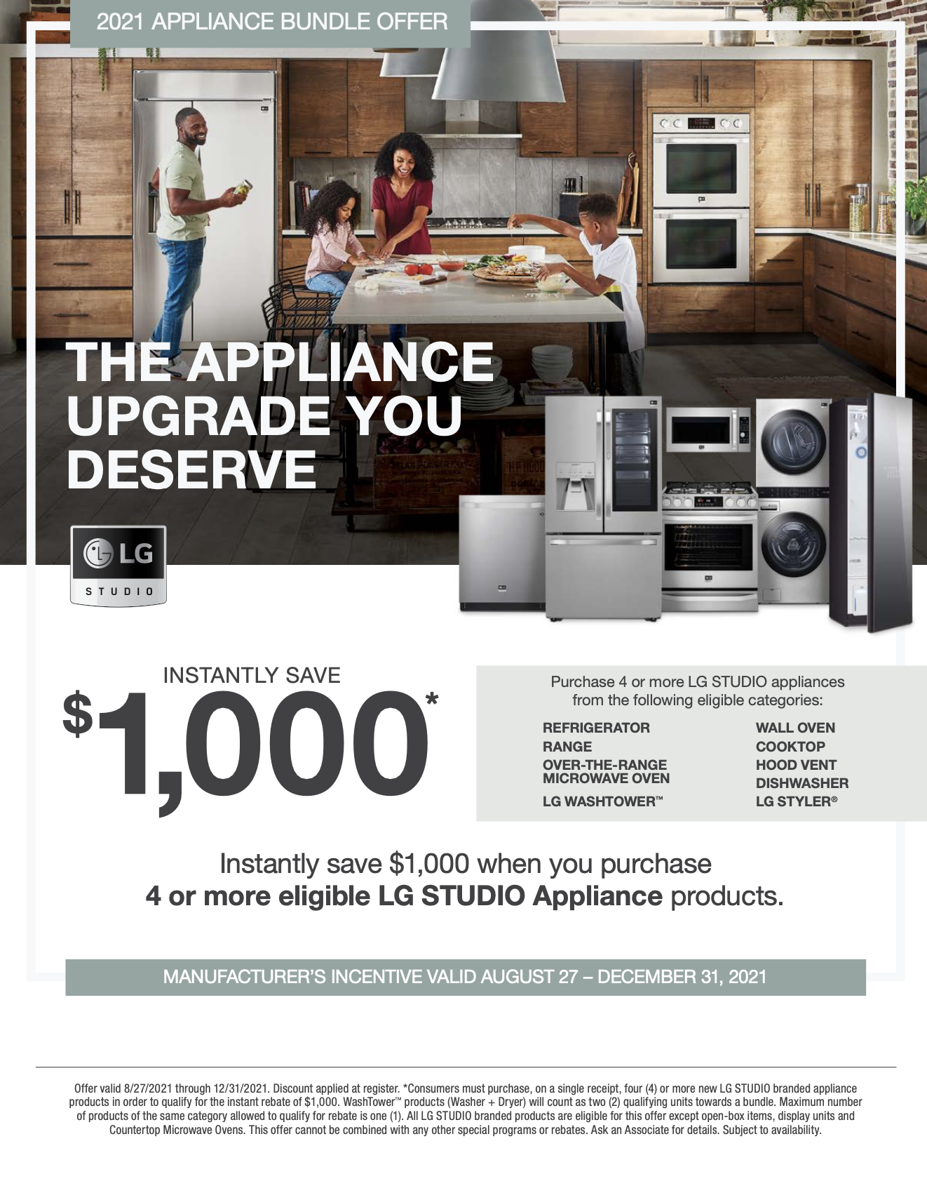 Home Depot Rebate for Home Appliances