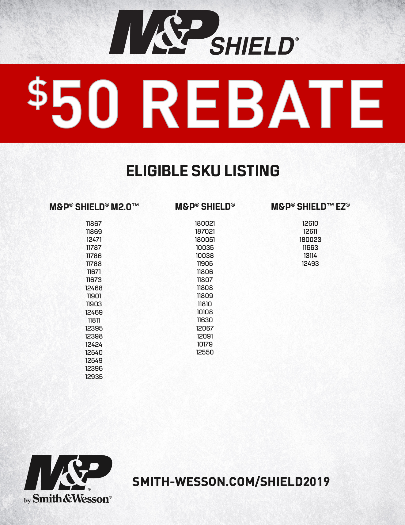Smith and Wesson Rebate Form 2022