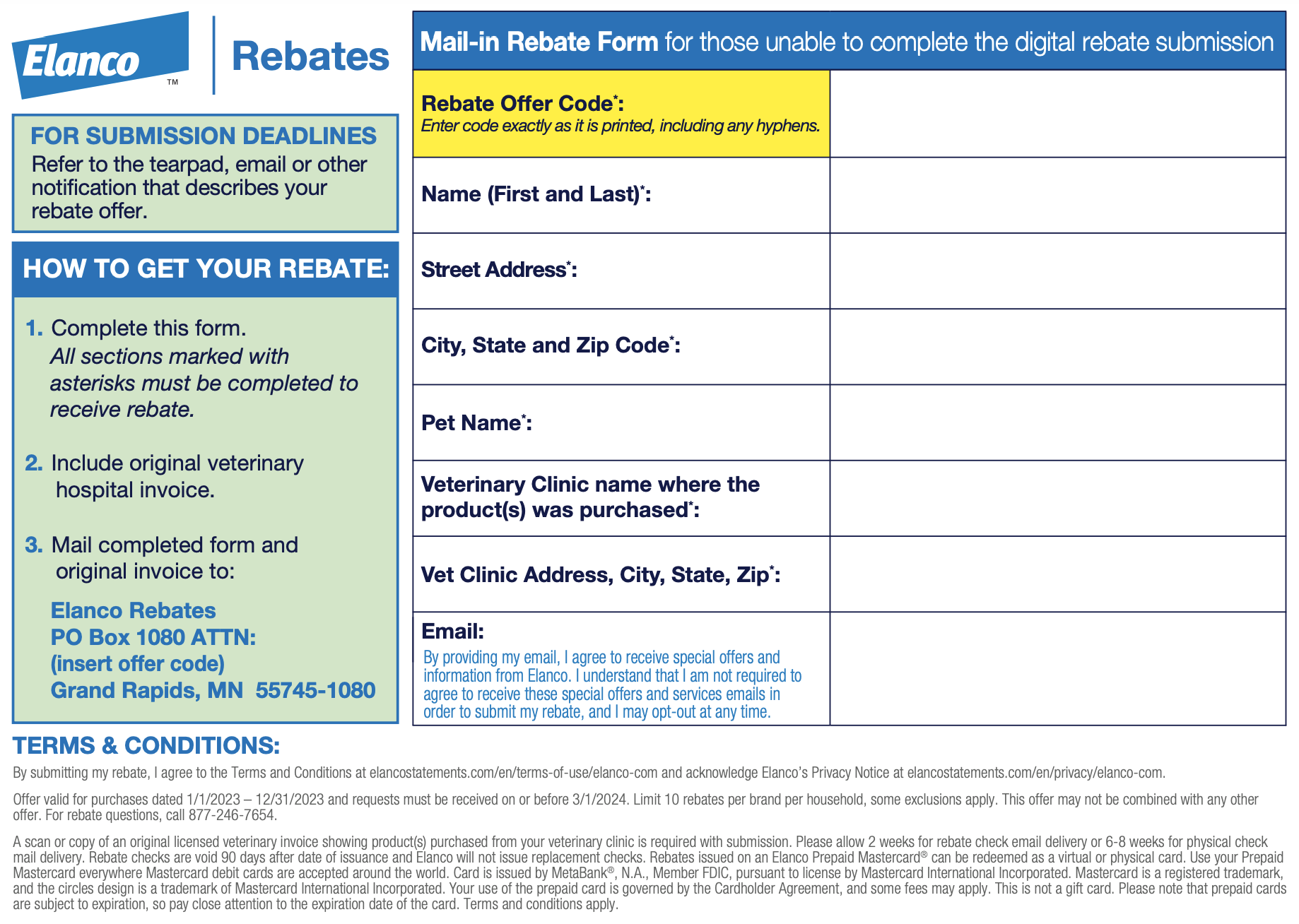 Elanco Rebates 2023 Save On Pet Care Products Today