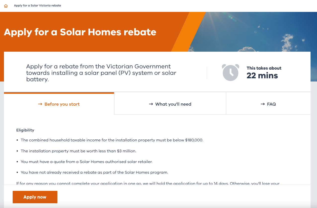 Solar Rebate Victoria 2022