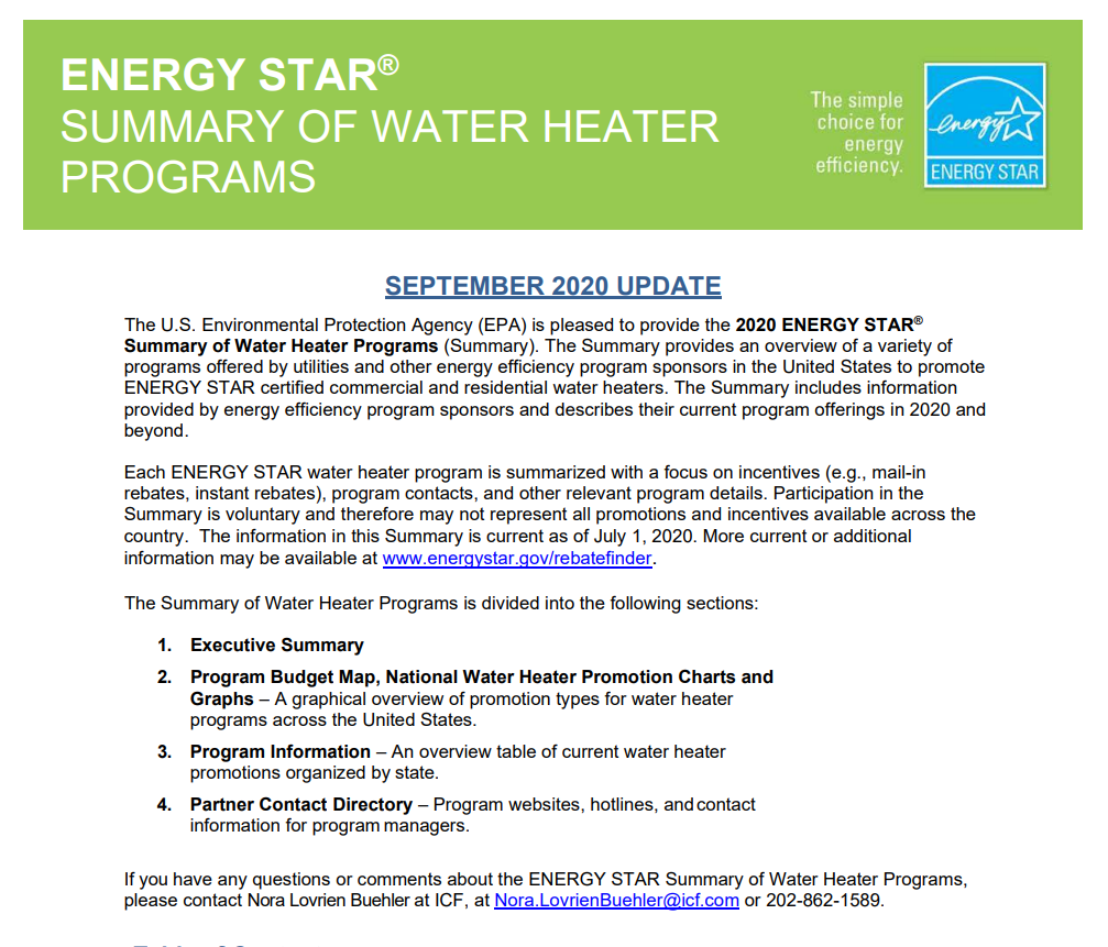 Fort Collins Water Heater Rebate
