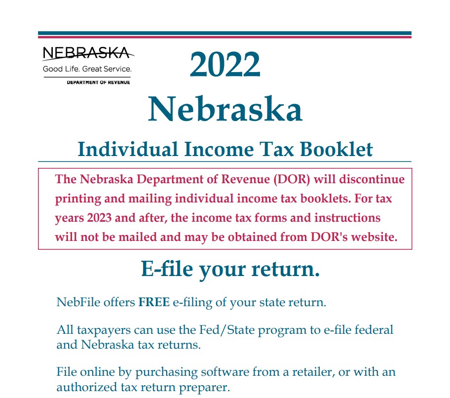 Nebraska Renters Rebate 2023