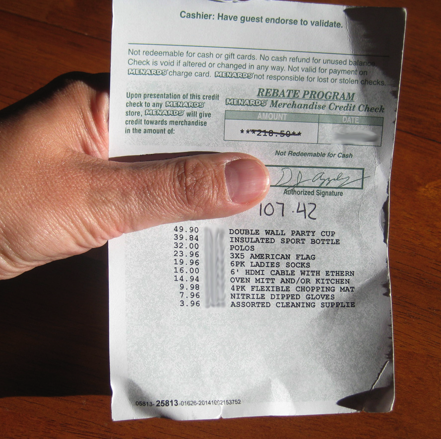 Do Menards Rebate Credit Checks Expire Your Complete Guide Printable 