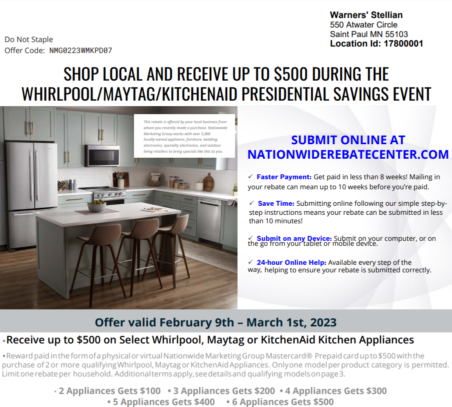 Whirlpool Rebate 2023 How To Claim And Save On Energy Efficient 