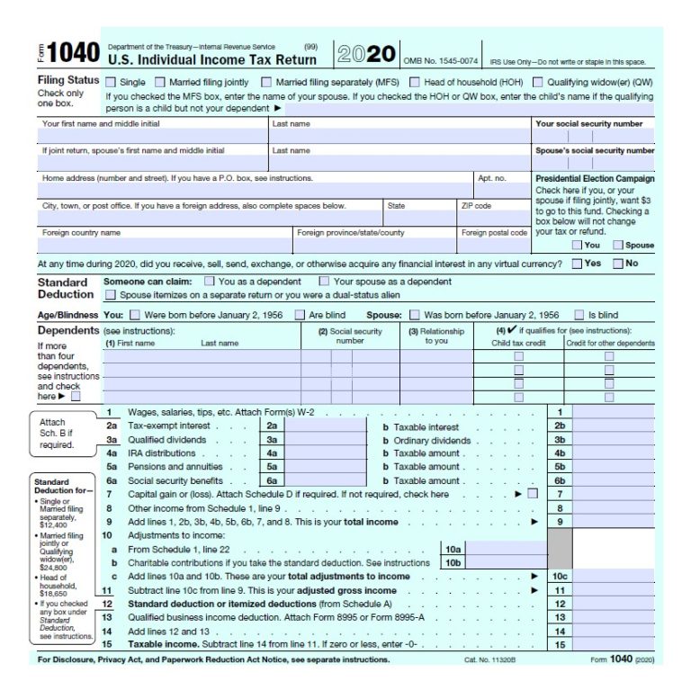 Recovery Rebate Form 2021 Printable Rebate Form