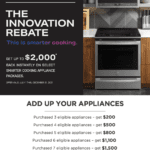 Home Depot Rebate for Cooking Appliances