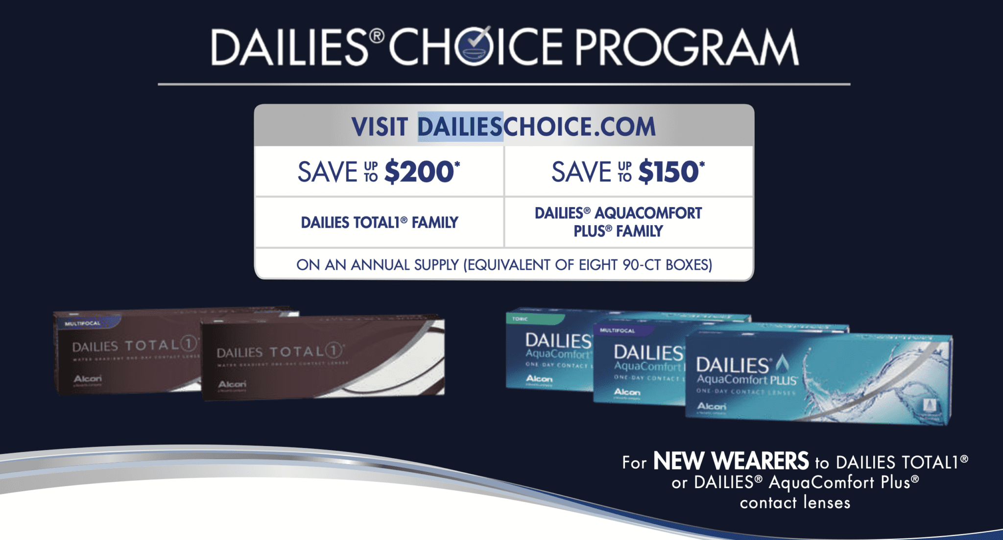 Dailies Total 1 Rebate