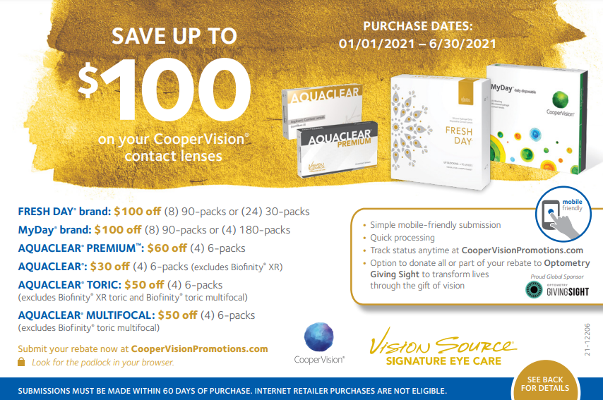 1800contacts Rebate Form 2024
