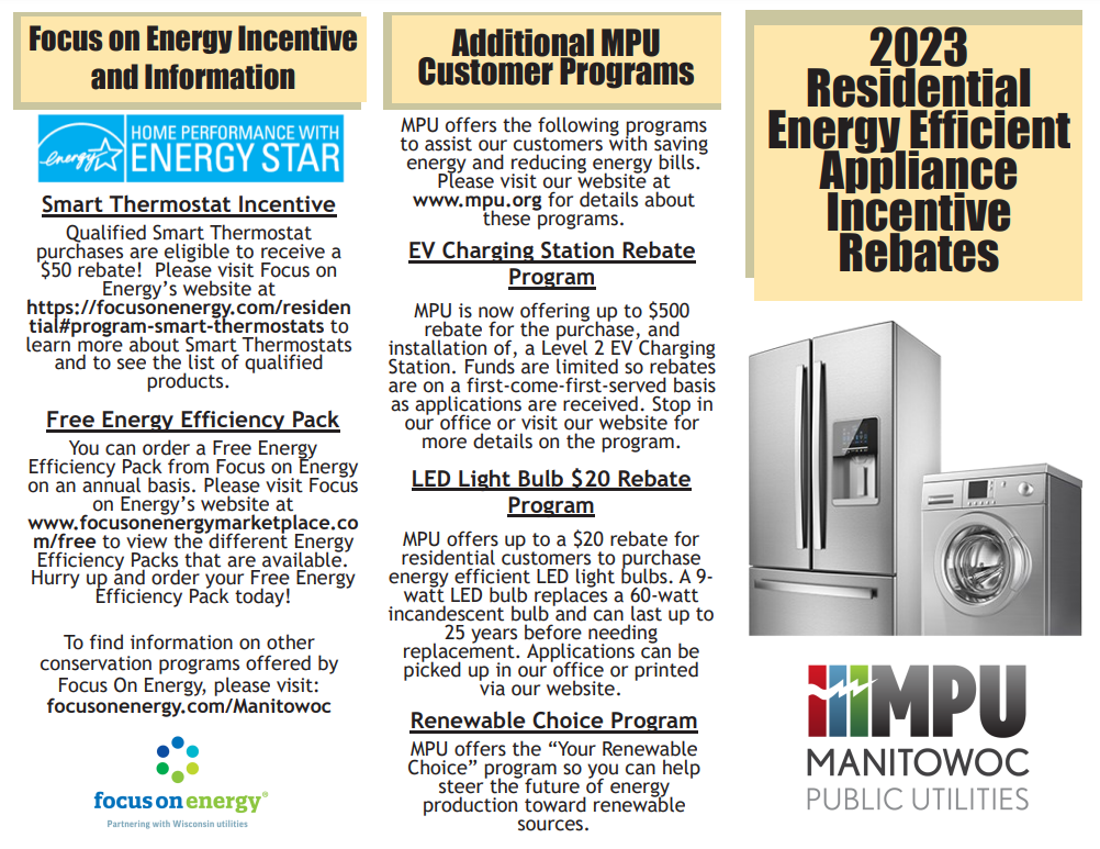 Energy Star Appliance Rebate