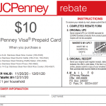 Jcpenney rebates