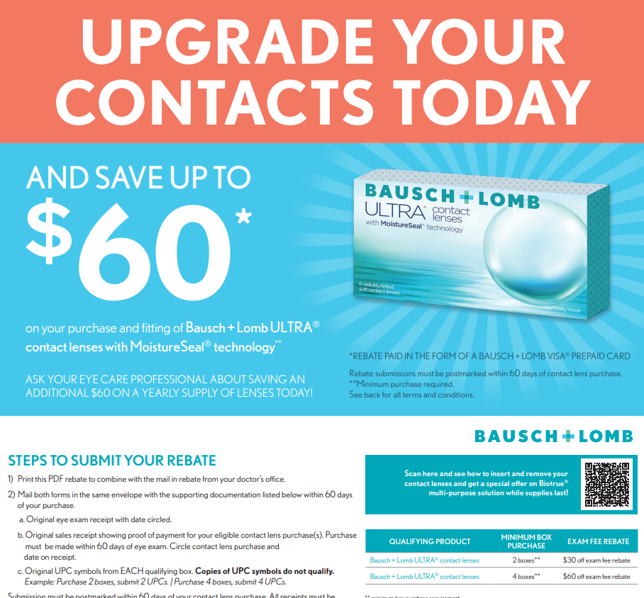 Bausch And Lomb Printable Rebate Form