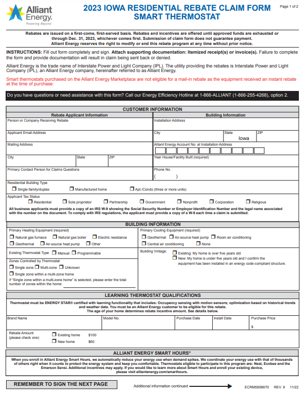 Iowa Rent Rebate Form 2022 By Mail PrintableRebateForm