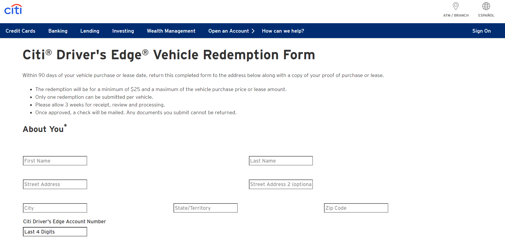 Drivers Edge Rebate Form 2024