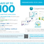 How to Claim a CooperVision and Biofinity Contacts Rebate 2023