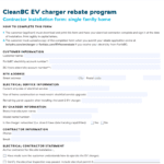 Ontario Ev Charger Rebate Form