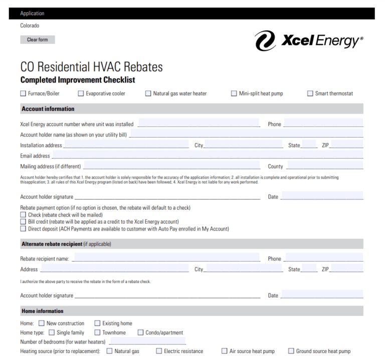 Nice Weather In Stern Energy Rebate Form