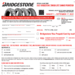 Bridgestone Motorcycle Tires Rebate