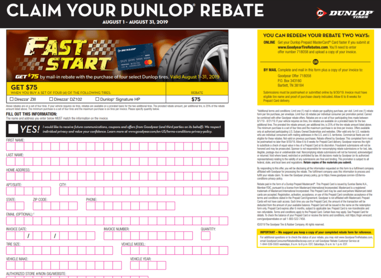 does-costco-sell-dunlop-tires-printable-rebate-form