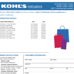 Kohl's Department Stores Rebate