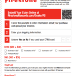 Firestone Rebate Form 2023