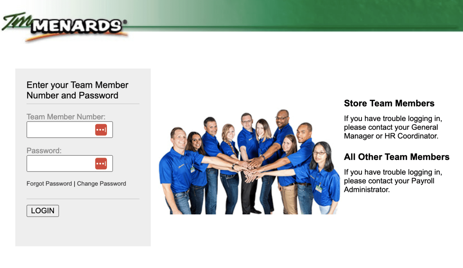 Menards TM Login How to Access Your Team Member Account Menards ESS