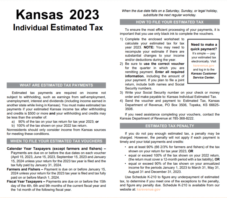 Kansas Tax Rebate 2024 Eligibility, Application & Deadline