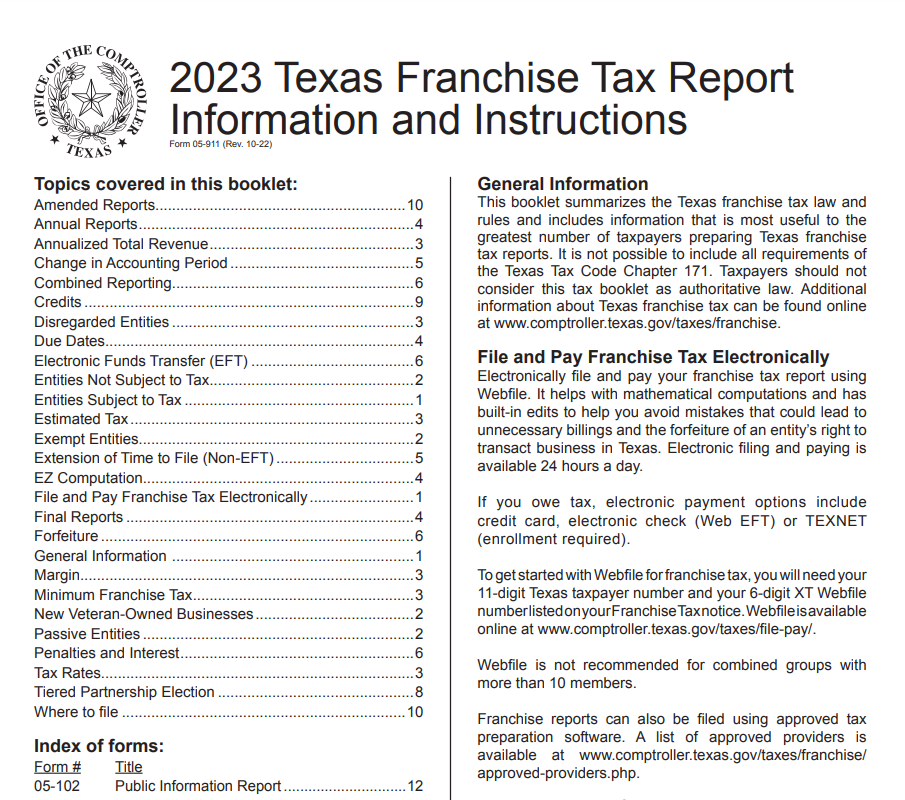 Texas Tax Rebate 2023