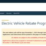 Illinois EV Rebate Form