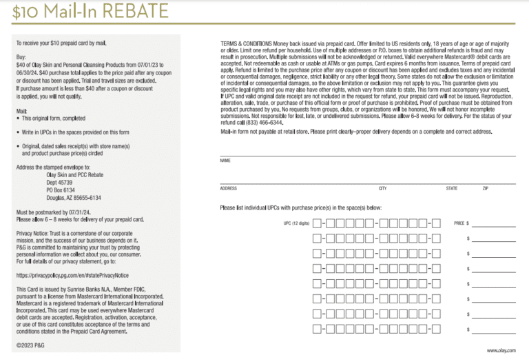 OralB Io Rebate Form 2024 Design and Features