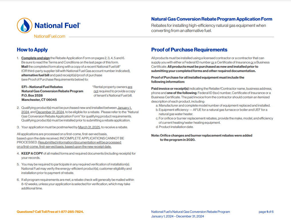 National Fuel Rebate Form 2024