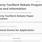 2024 Rent Rebate Form