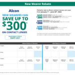 Alcon Mail In Rebate Form 2024