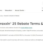 Draxxin Rebate Form 2024