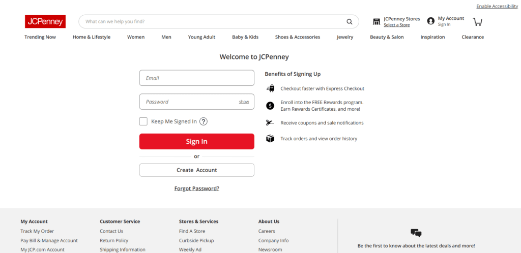 JCPenney Rebates Form 2024