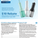 Sonicare Toothbrush Rebate Form 2024